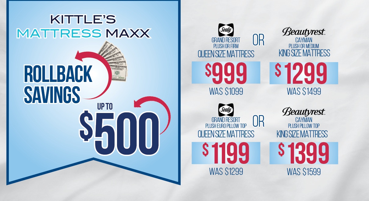 Mattress Maxx Kittle's Furniture Indiana